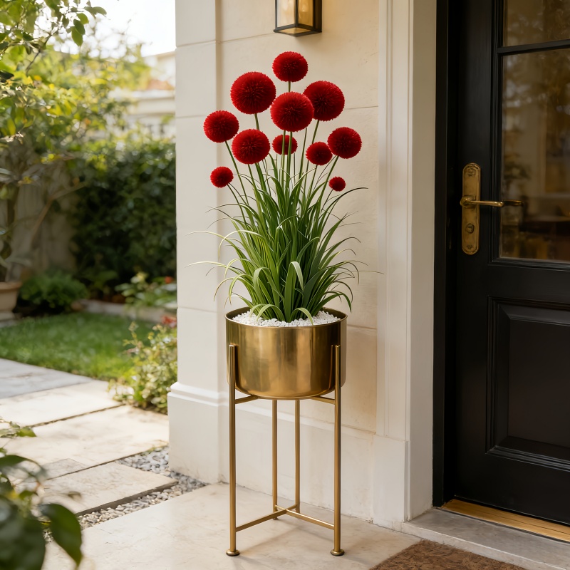 4 sztuki = 12 łodyg, wazon nie – Florist Supply Vases recenzja i cena