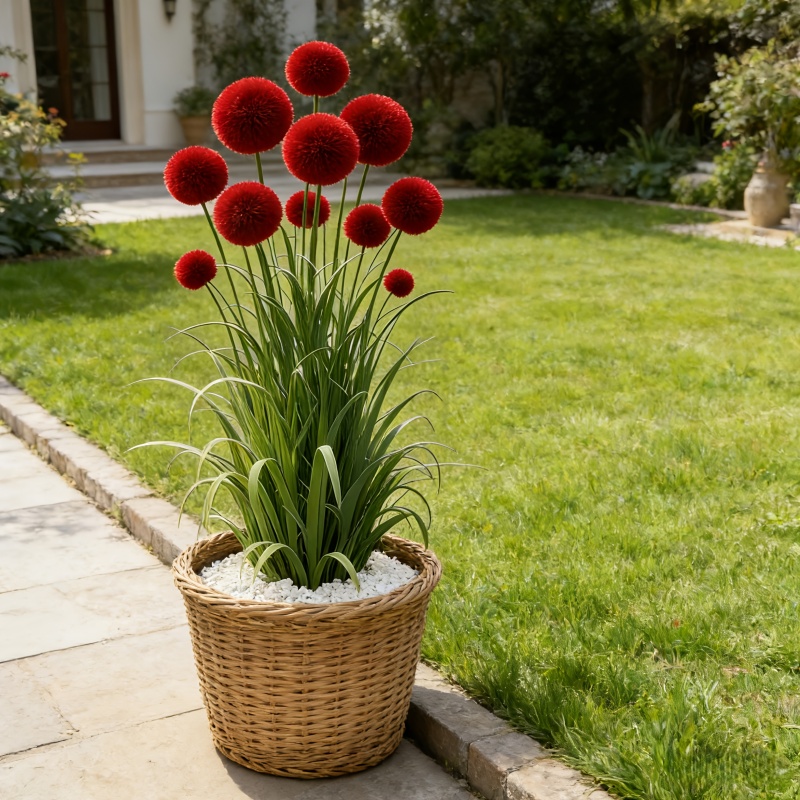 4 sztuki = 12 łodyg, wazon nie – Florist Supply Vases recenzja i cena